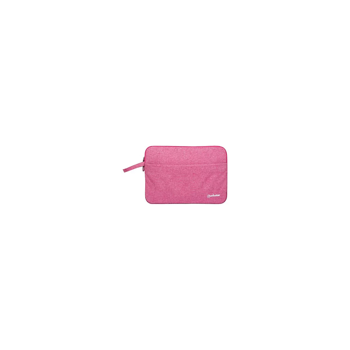 'Manhattan Seattle Laptop Sleeve 14.5'', Coral, Padded, Extra Soft Internal Cushioning, Main Compartment with double zips, Zippered Front Pocket, Carry Loop, Water Resistant and Durable, Notebook Slipcase, Three Year Warranty - Notebook-Hülle'