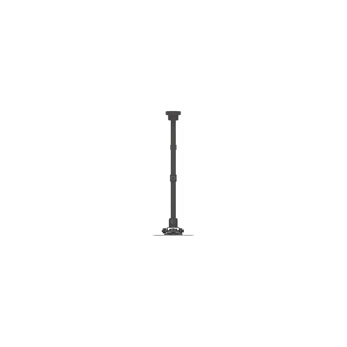 'Manhattan TV & Monitor Mount, Wall, Full Motion, 1 screen, Screen Sizes: 13-27'', Black, VESA 75x75 to 100x100mm, 20kg, Tilt & Swivel with 3 Pivots, Lifetime Warranty - Klammer - für LCD TV - Schwarz'