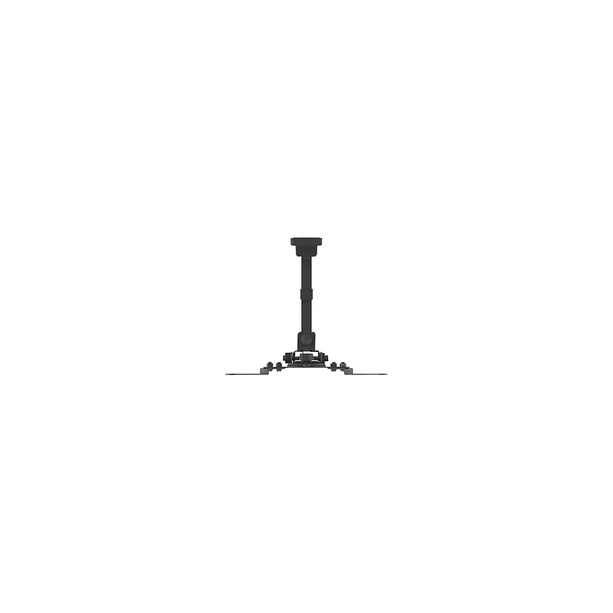 'Manhattan TV & Monitor Mount, Wall, Tilt and Swivel, 1 screen, Screen Sizes: 13-42'', Black, VESA 75x75 to 200x200mm, Max 20kg, Swivel with 2 pivots, Lifetime Warranty - Klammer - für LCD-Display - Schwarz'