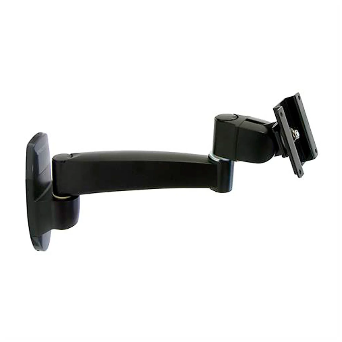  Monitorarm ergotron® 200 Series Wall Mounts, Wandmontage, für 1 Display bis 27″ & bis 11,3 kg, um 90° drehbar, um 360° neigbar, VESA, schwarz