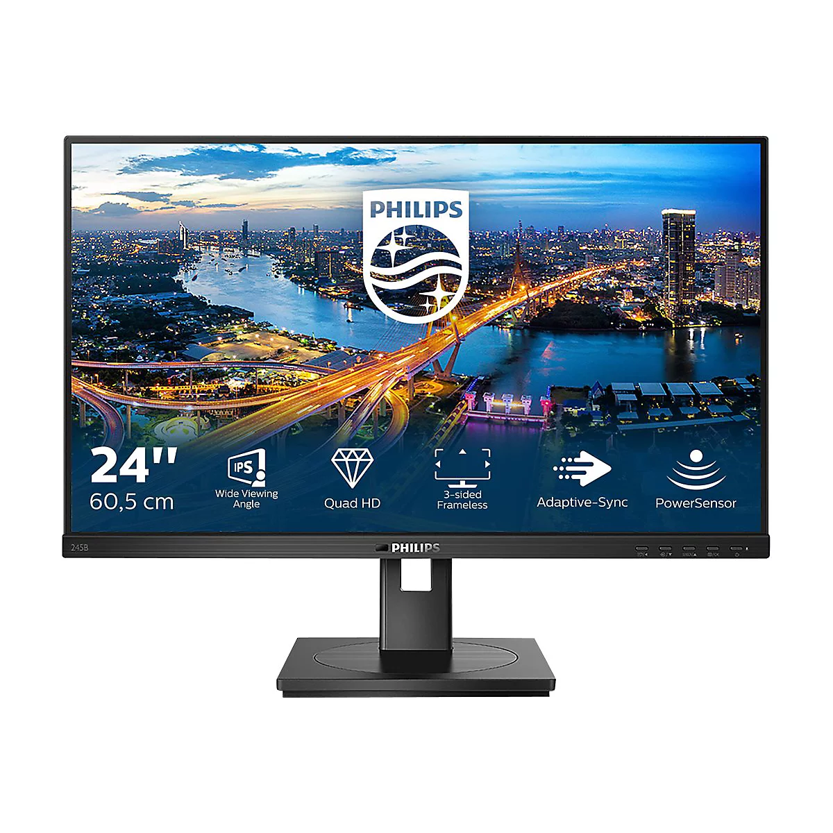 'Philips B Line 245B1 - écran LED - 24'''