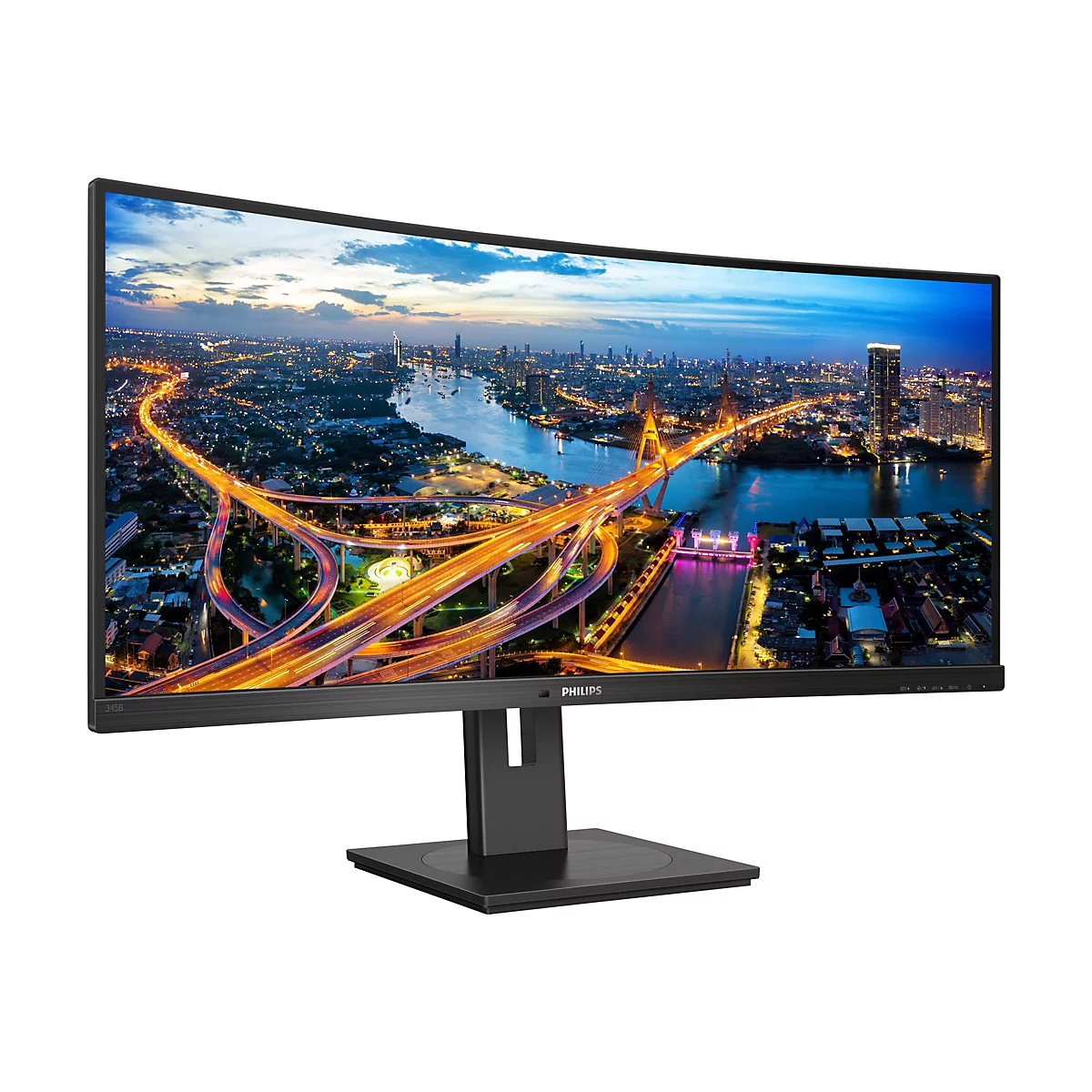 'Philips B Line 345B1C - LED-Monitor - gebogen - 86.36 cm (34'')'
