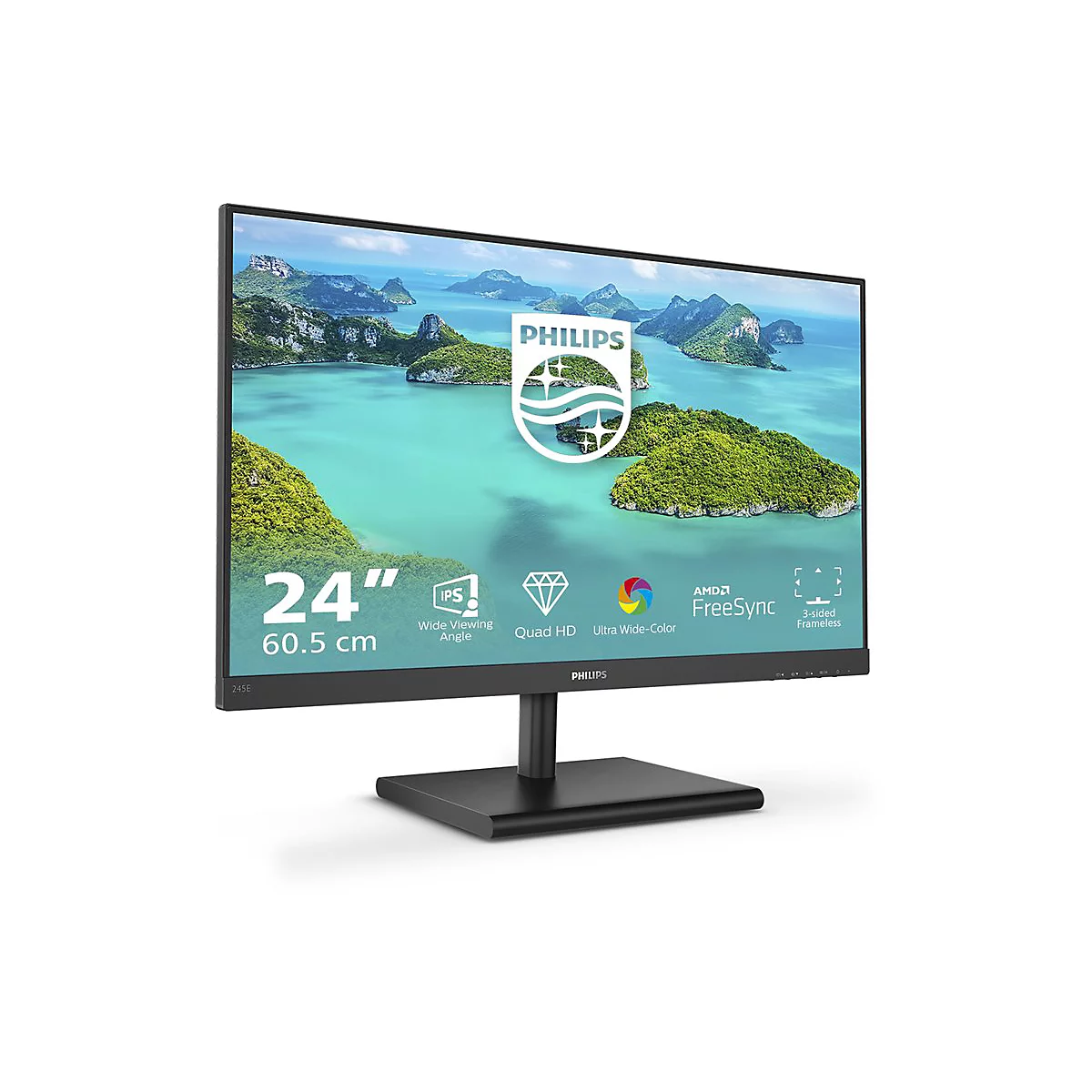 'Philips E-line 245E1S - LED-Monitor - 61 cm (24'')'