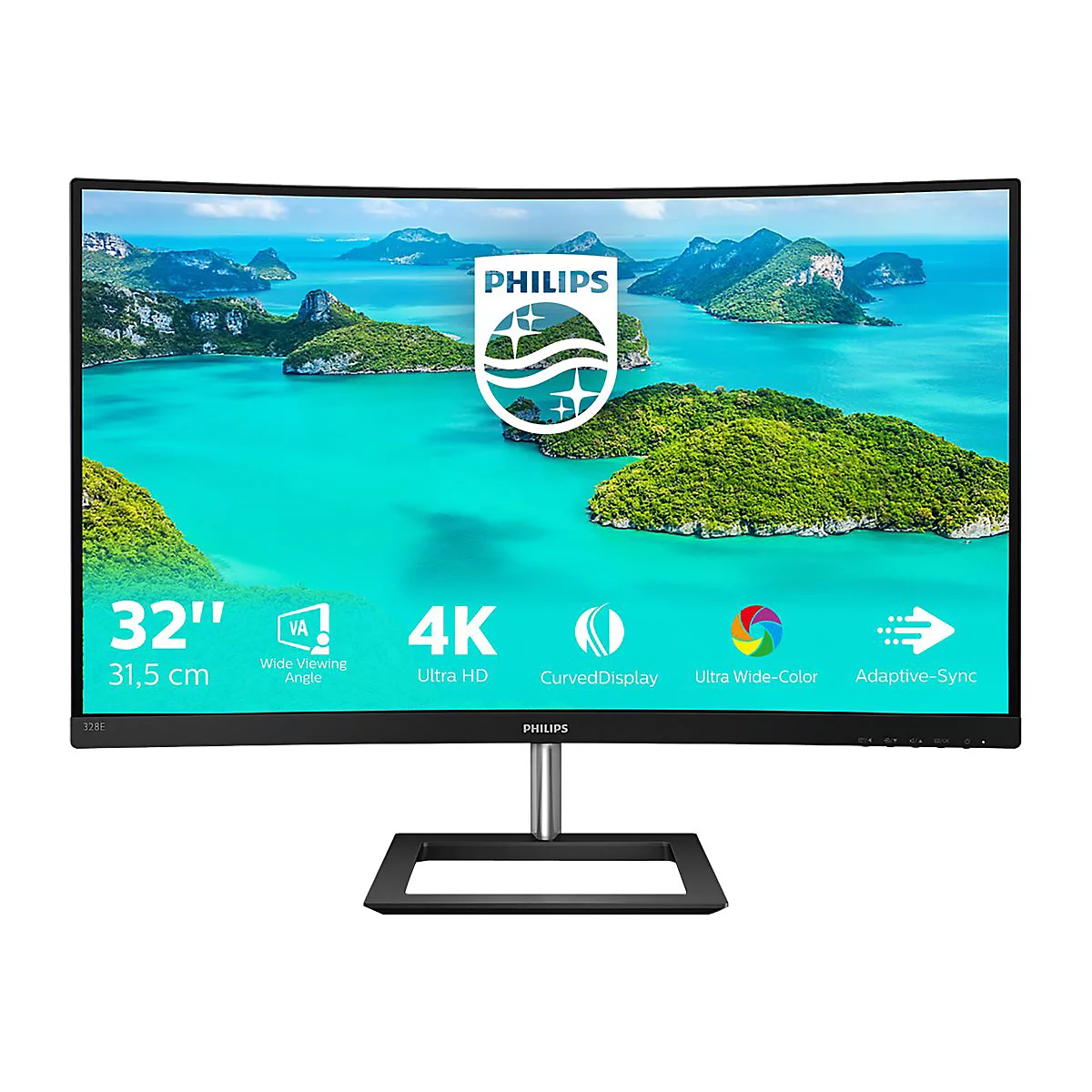 'Philips E-line 328E1CA - LED-Monitor - gebogen - 4K - 81.3 cm (32'')'