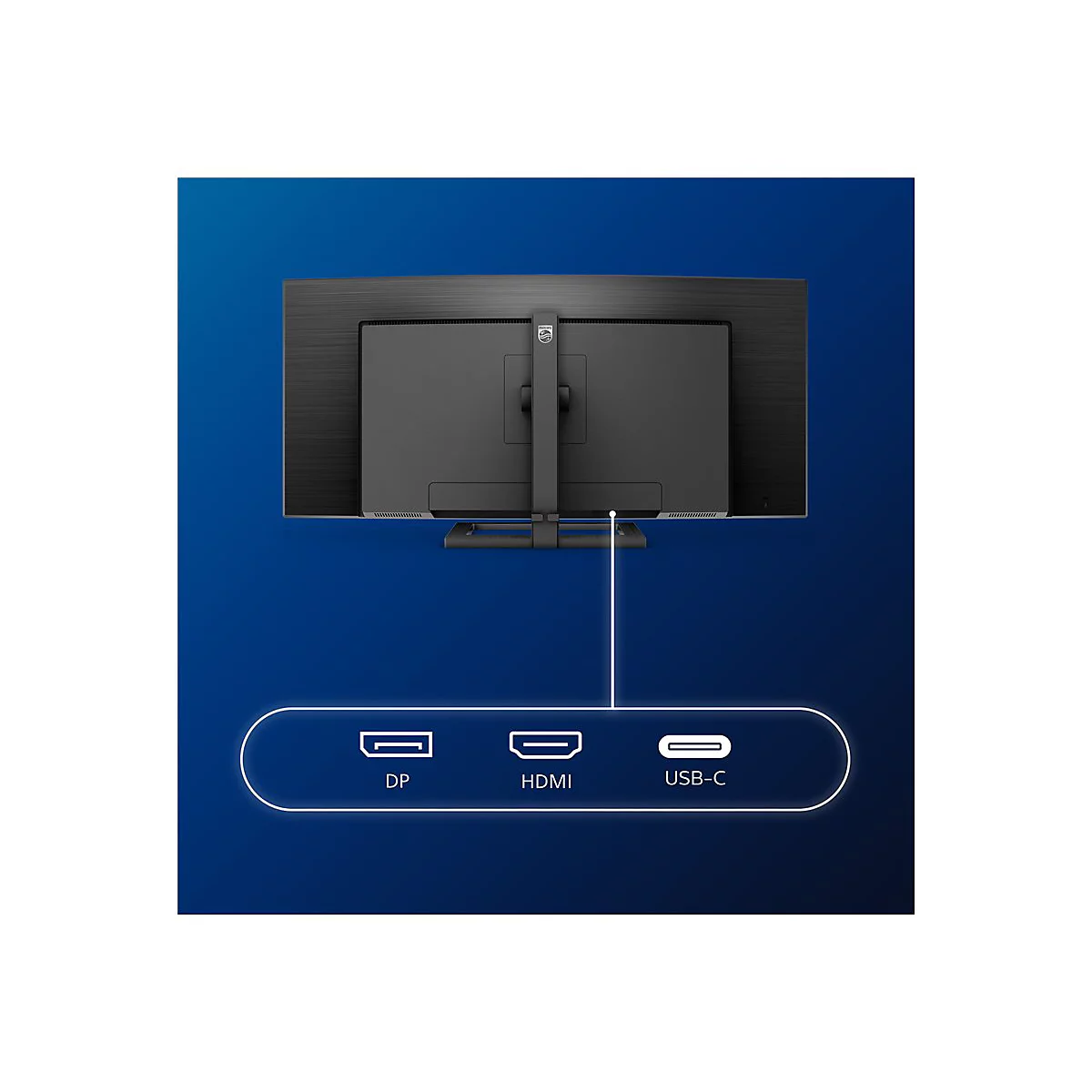 'Philips E-line 346E2CUAE - LED-Monitor - gebogen - 86.36 cm (34'')'