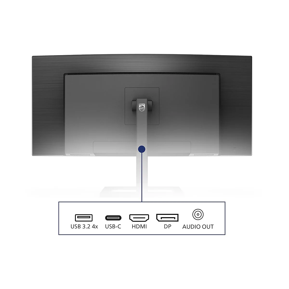 'Philips E-line 346E2CUAE - LED-Monitor - gebogen - 86.36 cm (34'')'