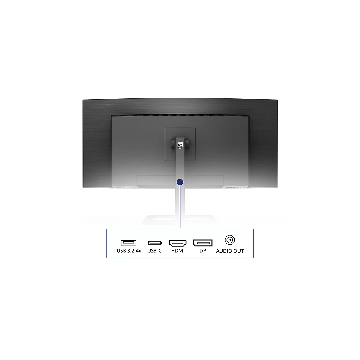 'Philips E-line 346E2CUAE - LED-Monitor - gebogen - 86.36 cm (34'')'