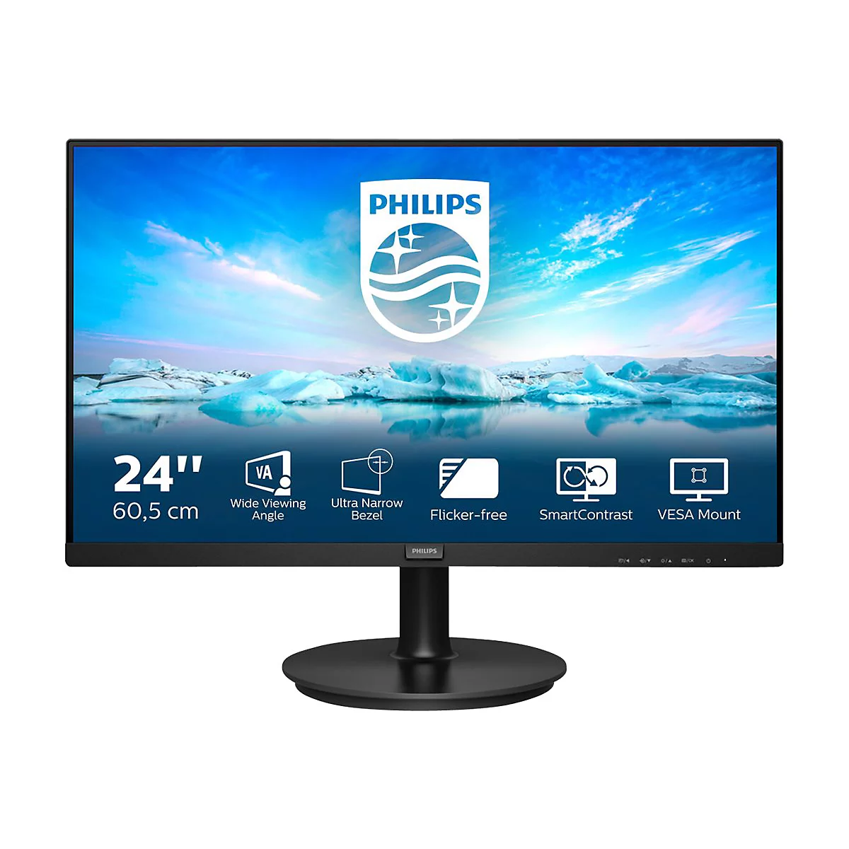 'Philips V-line 241V8L - LED-Monitor - Full HD (1080p) - 61 cm (24'')'