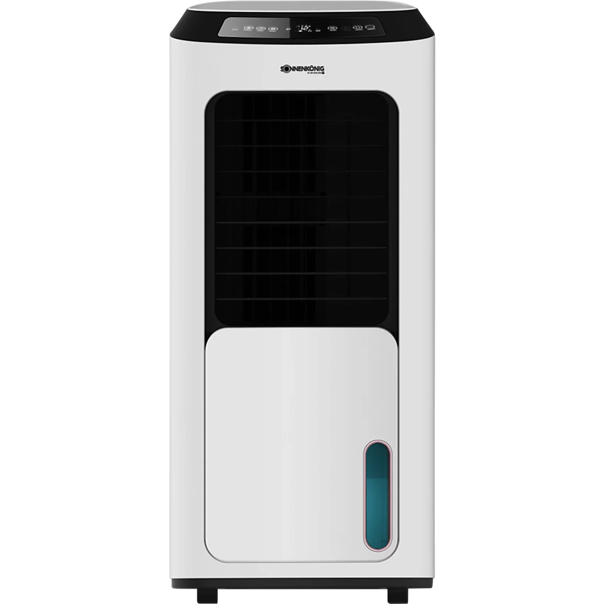  Sonnenkönig Air Fresh 15, 3 niveaux de ventilation, écran LED, panneau de commande Soft-Touch, auto-oscillation, télécommande, noir/blanc 