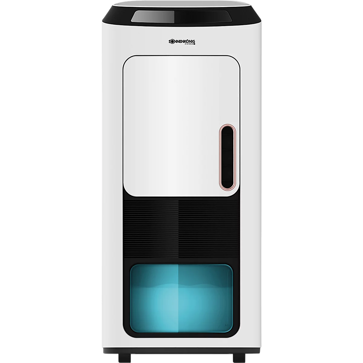  Sonnenkönig Air Fresh 15, 3 niveaux de ventilation, écran LED, panneau de commande Soft-Touch, auto-oscillation, télécommande, noir/blanc 