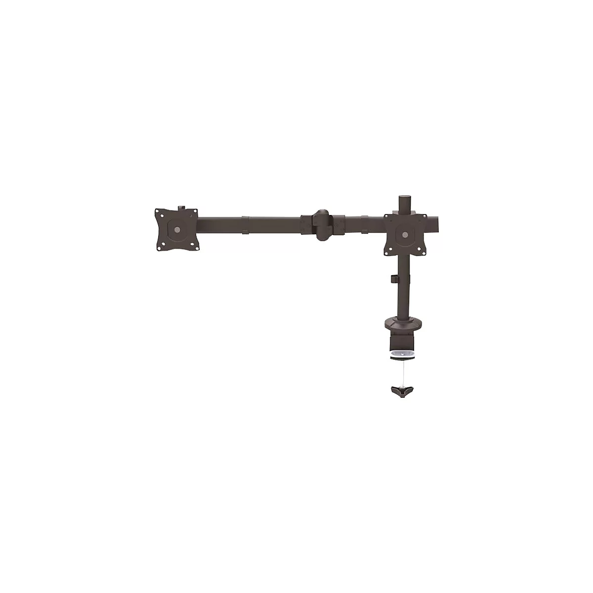 'StarTech.com 3 Monitor Schreibtischhalterung - Ergonomischer VESA Monitorarm für 3 Monitore bis zu 27'' - Gelenkig, höhenverstellbar - Neig/Schwenk/Drehfunktion - Schreibtischklemme/Tülle (ARMTRIO) - verstellbarer Arm - für 3 Monitore'