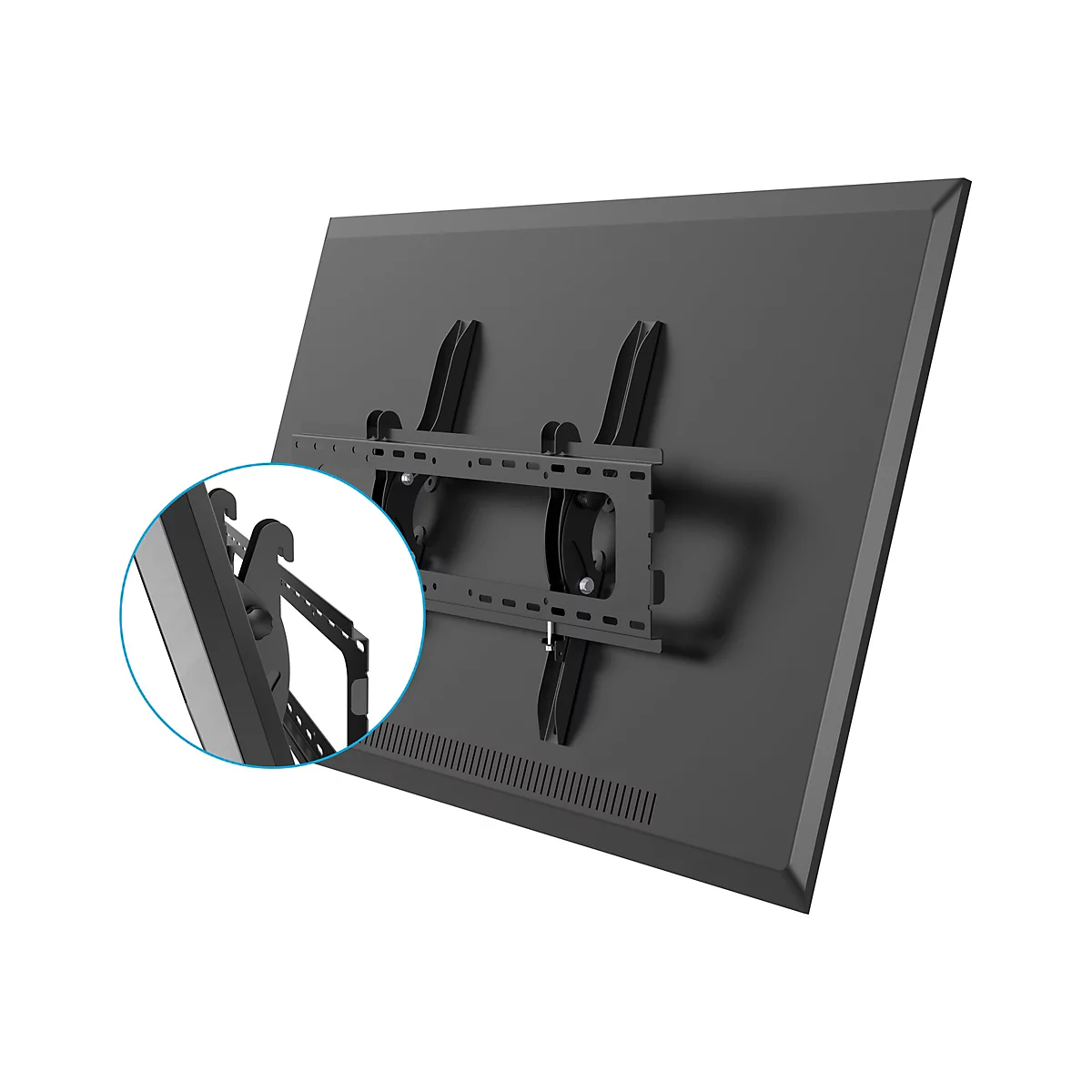'StarTech.com Flachbildfernseher Wandhalterung - für 32'' bis 75'' LCD, LED oder Plasma Fernseher - Kippbare Halterung für VESA konforme TV's - Befestigungskit - für Flachbildschirm - Schwarz'