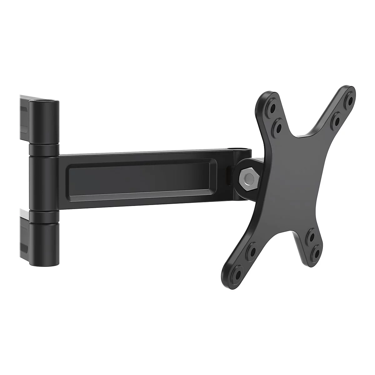 'StarTech.com Monitorarm für Wandmontage - Zwei Gelenke - Für VESA Monitore / Flachbildfernseher bis zu 27'' (15Kg) - Monitor Wandhalterung - Befestigungskit - einstellbarer Arm - für LCD-Display - Schwarz'