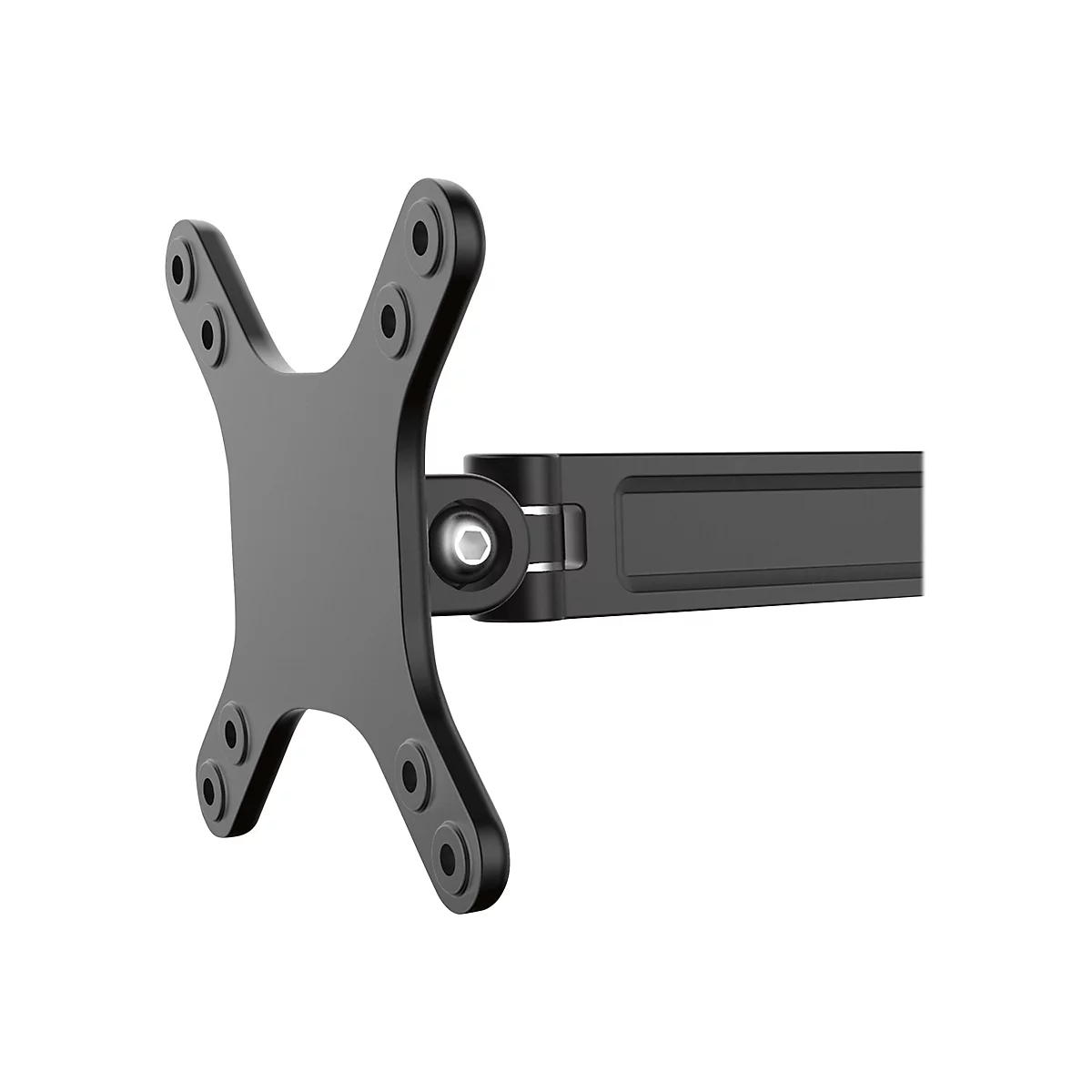 'StarTech.com Monitorarm für Wandmontage - Zwei Gelenke - Für VESA Monitore / Flachbildfernseher bis zu 27'' (15Kg) - Monitor Wandhalterung - Befestigungskit - einstellbarer Arm - für LCD-Display - Schwarz'
