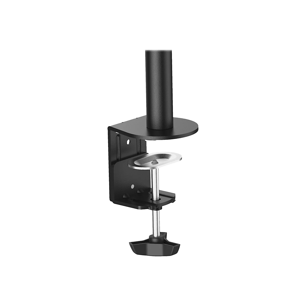 'StarTech.com Monitorhalterung für VESA kompatible Bildschirme bis zu 34'' und 8 kg - Gelenkige Halterung für einzelnen Monitor - höhenverstellbar mit Tischklemme/Durchführung - Schwarz (ARMPIVOTB) - verstellbarer Arm - für LCD-Display'