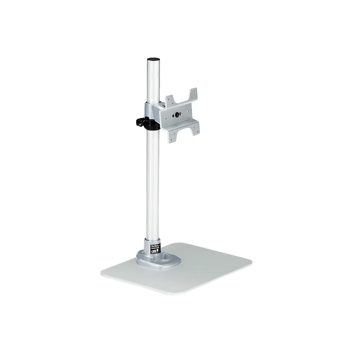 'StarTech.com Monitorständer mit Kabelhalter - Höhenverstellbare Monitorhalterung für bis zu 30'' LCD oder LED - Befestigungskit - für LCD-Display - Silber'