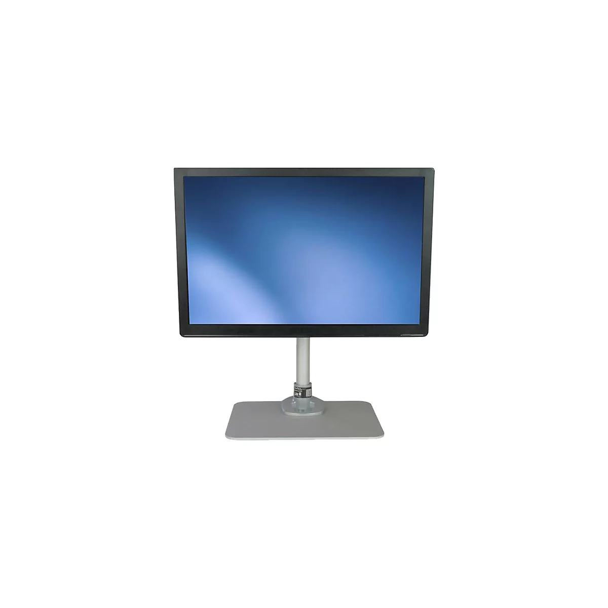 'StarTech.com Monitorständer mit Kabelhalter - Höhenverstellbare Monitorhalterung für bis zu 30'' LCD oder LED - Befestigungskit - für LCD-Display - Silber'