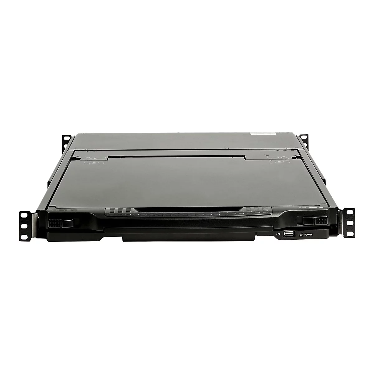 'StarTech.com Rack KVM Konsole HD 1080p - US Tastatur(QWERTY), Ein Port DVI/VGA KVM mit 17'' LCD Monitor - 1HE LCD KVM Konsolenschublade mit Kabeln - USB Unterstützung - 44.230 MTBF (RKCOND17HD) - KVM-Konsole - Full HD (1080p) - 43.9 cm (17.3'')'