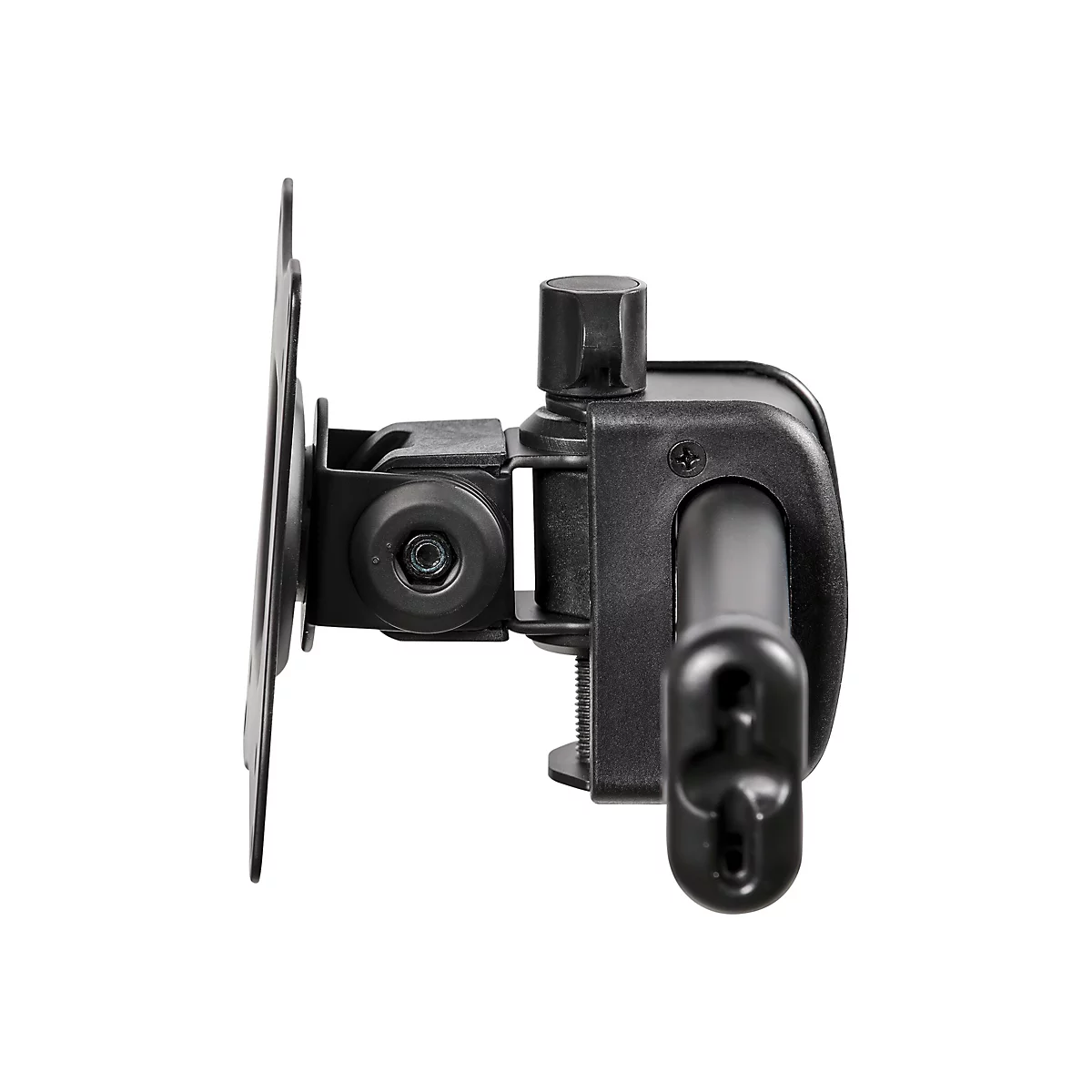 'StarTech.com Support de bureau articulé pour trois écrans à fixation VESA jusqu'à 27'' - Support moniteur en acier robuste et aluminium - pied - bras réglable - pour 3 moniteurs - noir'