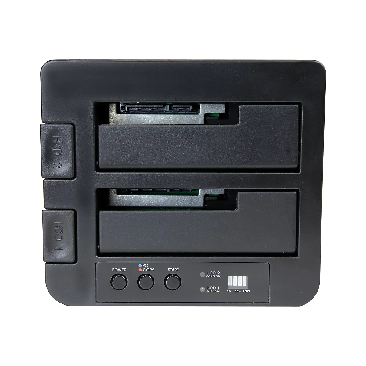 'StarTech.com USB 3.1 (10 Gbit/s) Duplizierer Dockingstation für 2,5'' & 3,5'' SATA SSD/HDD Laufwerke - Clone / Kopierstation bis zu 28GB/min - Festplattenduplikator'