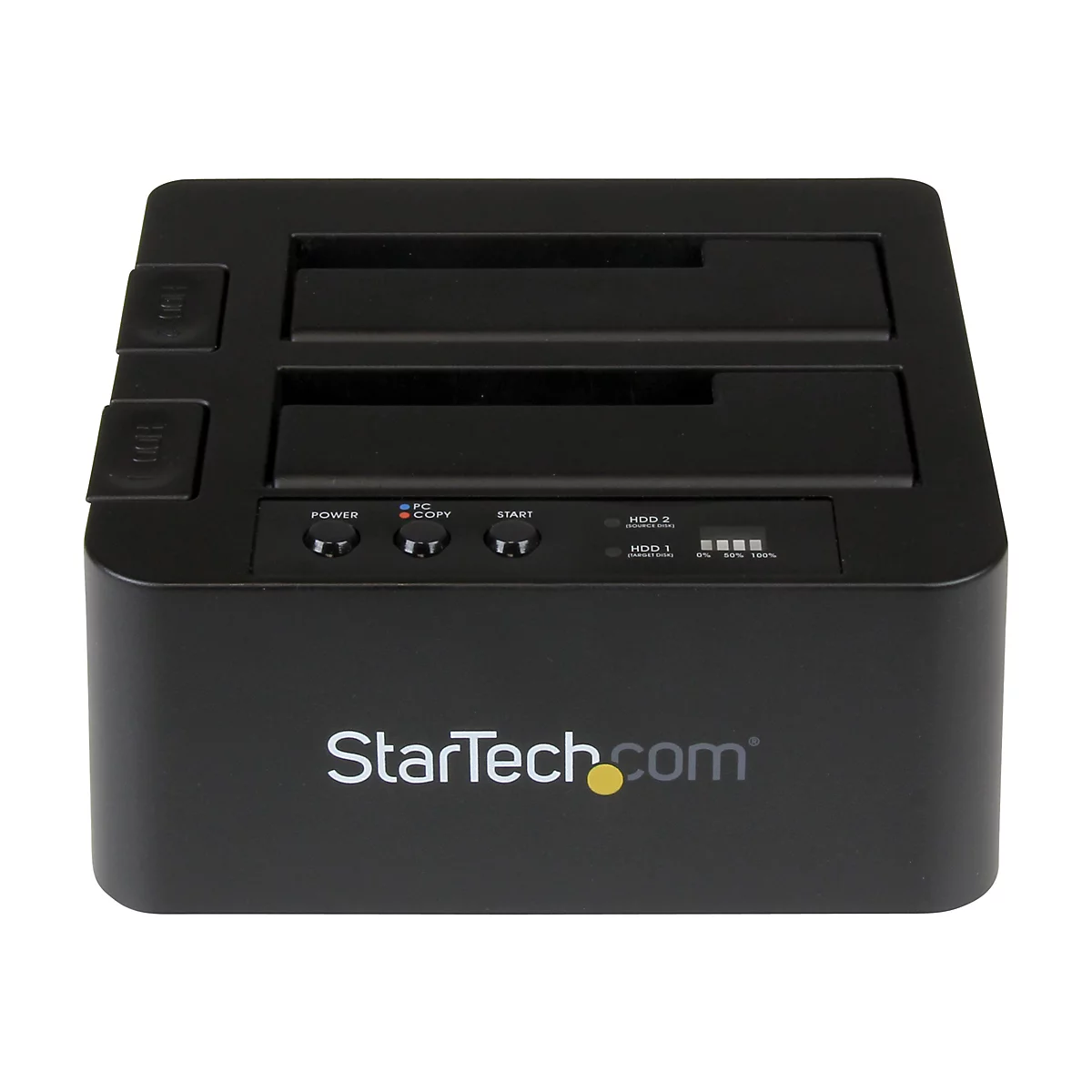 'StarTech.com USB 3.1 (10 Gbit/s) Duplizierer Dockingstation für 2,5'' & 3,5'' SATA SSD/HDD Laufwerke - Clone / Kopierstation bis zu 28GB/min - Festplattenduplikator'