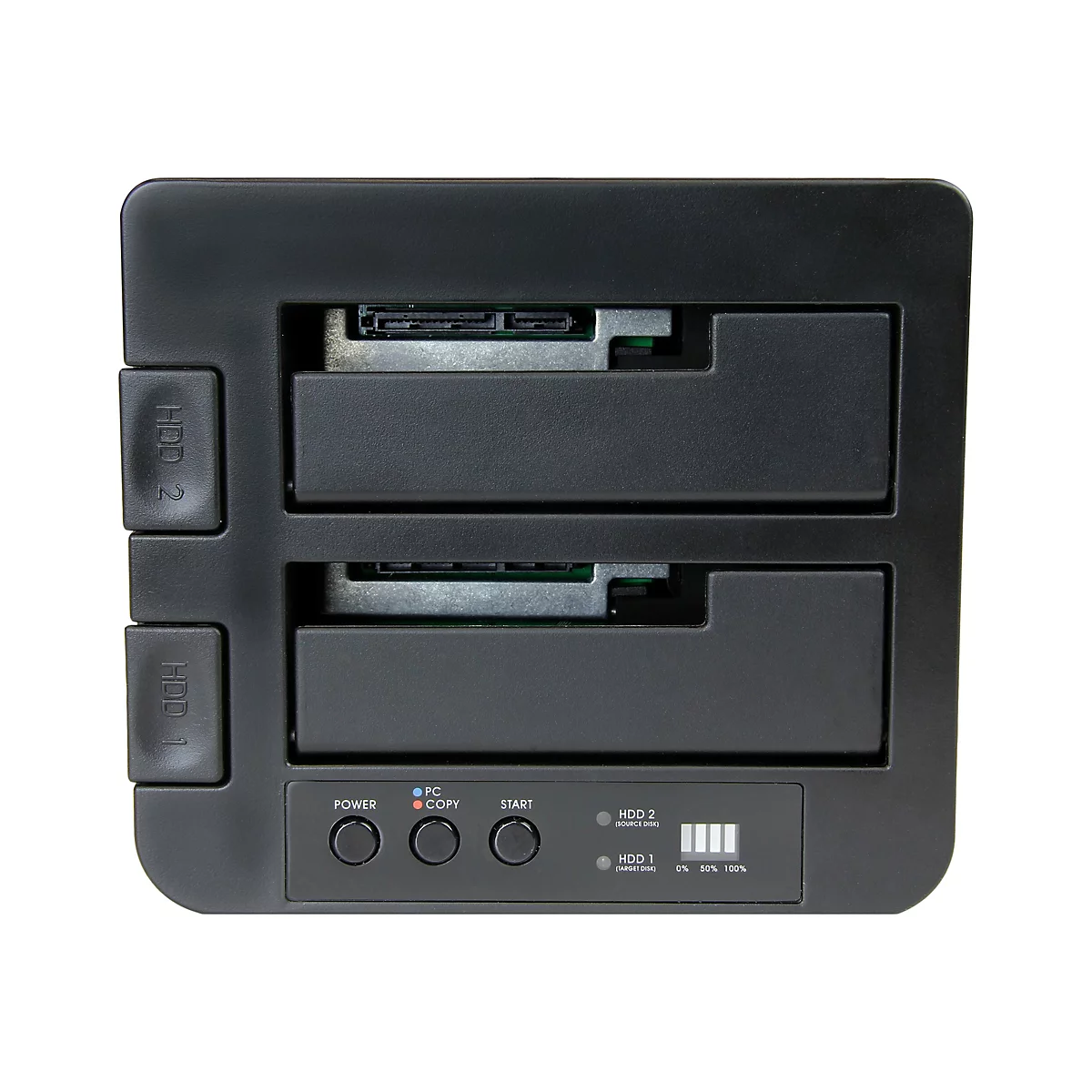 'StarTech.com USB 3.1 (10 Gbit/s) Duplizierer Dockingstation für 2,5'' & 3,5'' SATA SSD/HDD Laufwerke - Clone / Kopierstation bis zu 28GB/min - Festplattenduplikator'