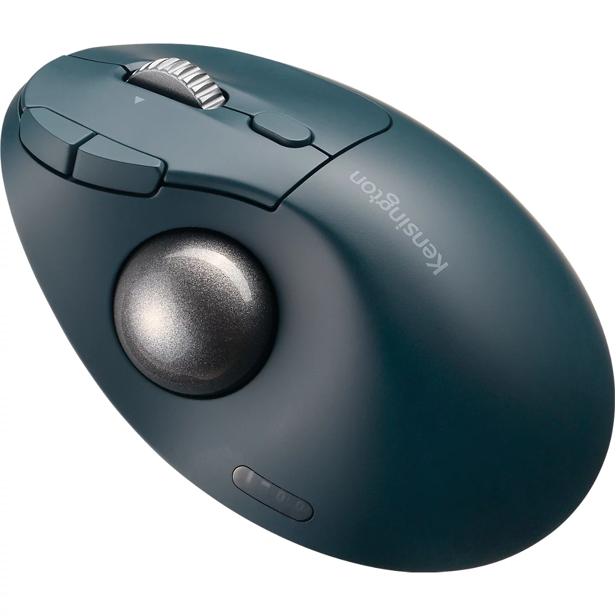  Trackball Kensington Pro Fit Ergo TB550, ergonomisch ontwerp, 7 knoppen, Bluetooth, 400/800/1200/1600 DPI, Plug &amp; Play, blauw/grijs
