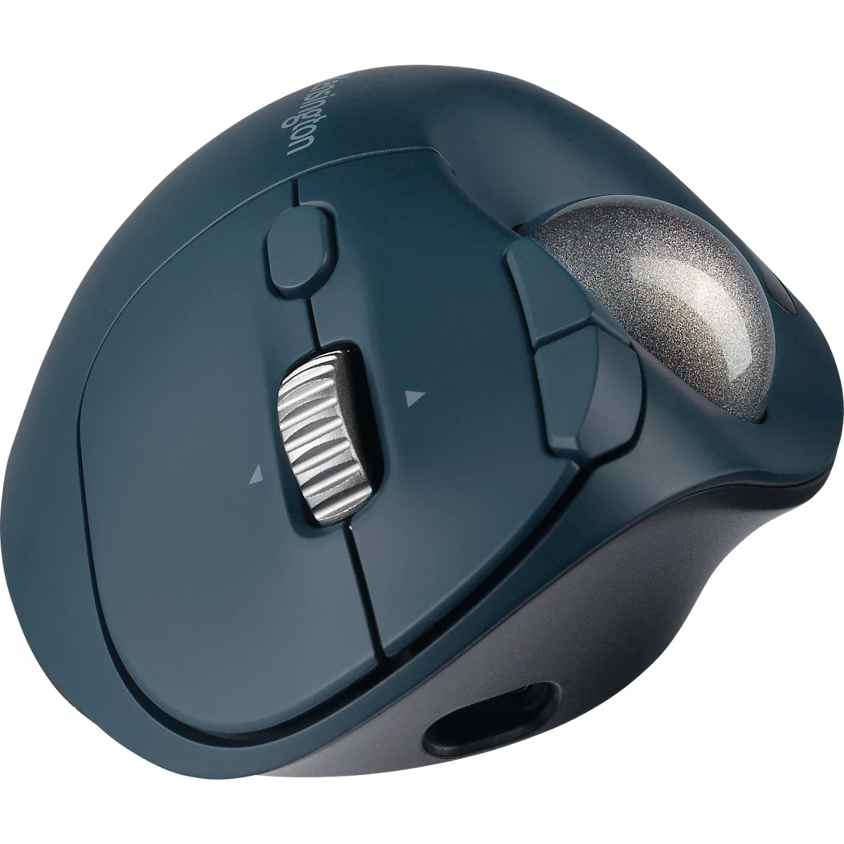  Trackball Kensington Pro Fit Ergo TB550, ergonomisch ontwerp, 7 knoppen, Bluetooth, 400/800/1200/1600 DPI, Plug &amp; Play, blauw/grijs