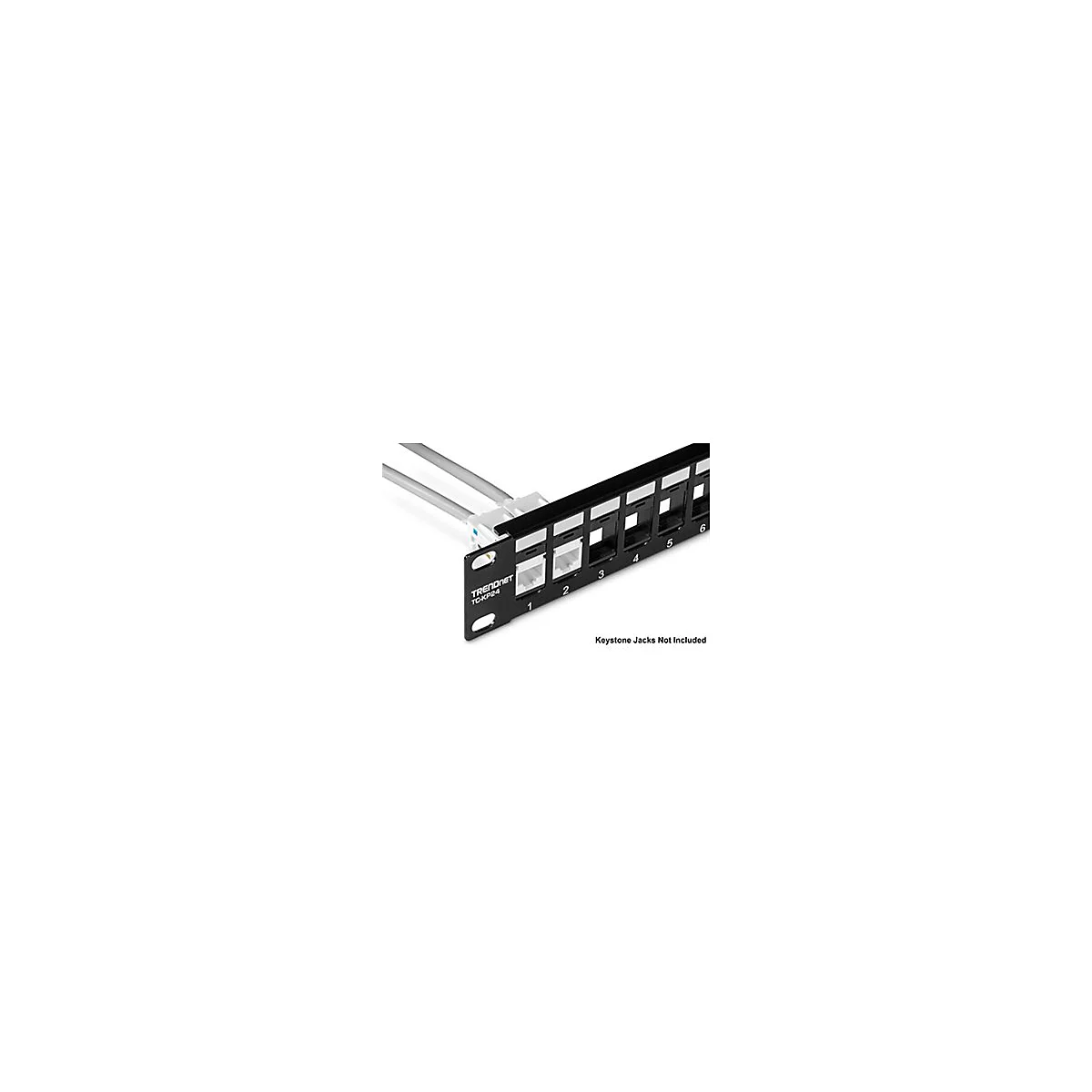 'TRENDnet TC-KP24 - Patchpanel (Blindblech) - 1U - 19'''