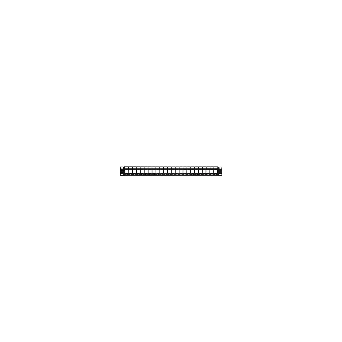 'TRENDnet TC-KP24 - Patchpanel (Blindblech) - 1U - 19'''