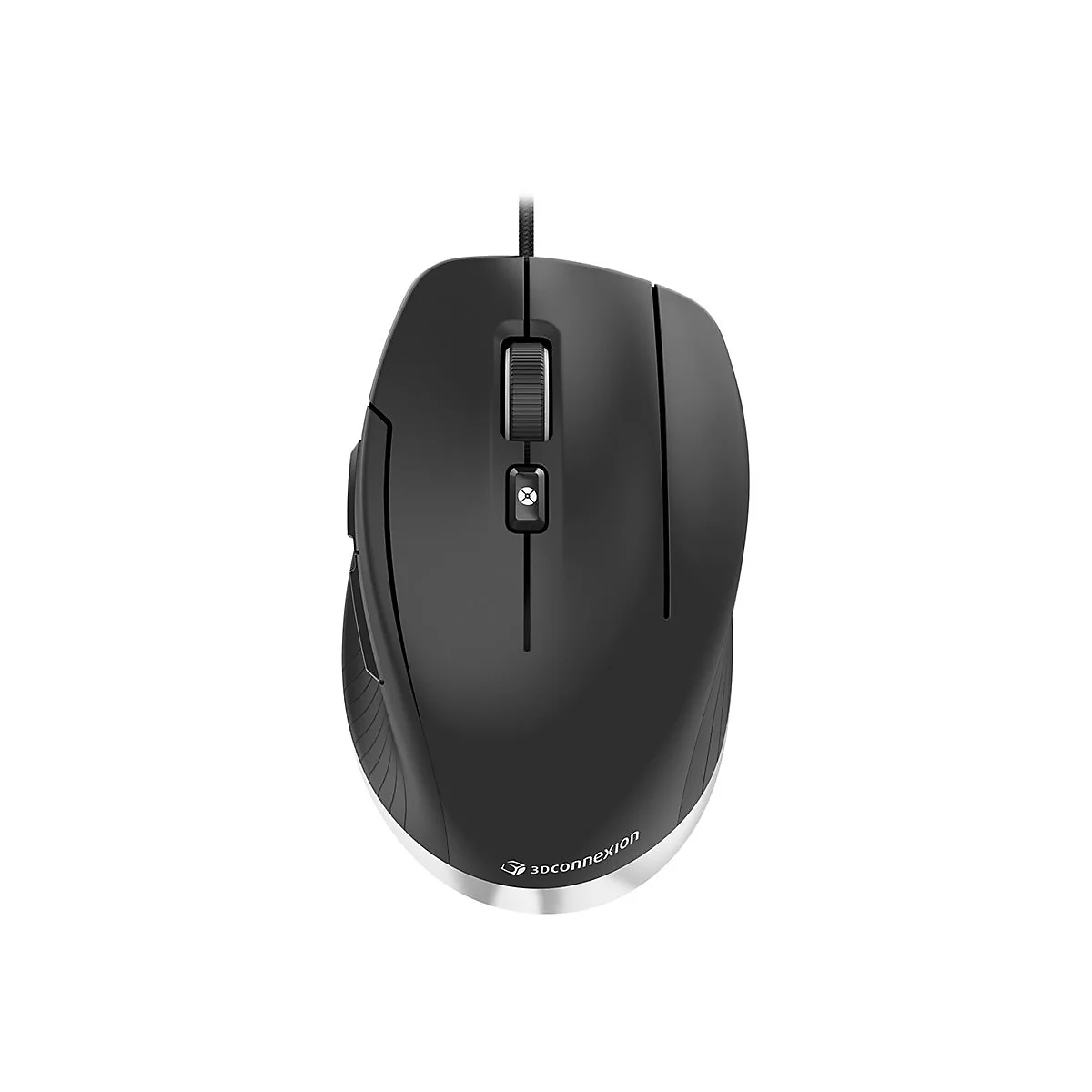 3Dconnexion CadMouse Compact - Maus - ergonomisch - Für Rechtshänder - optisch - 7 Tasten