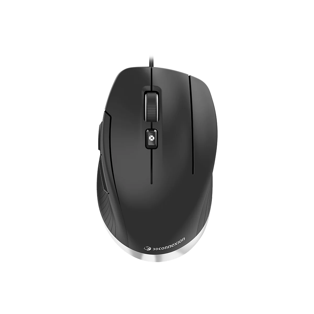 3Dconnexion CadMouse Compact - Maus - ergonomisch - Für Rechtshänder - optisch - 7 Tasten