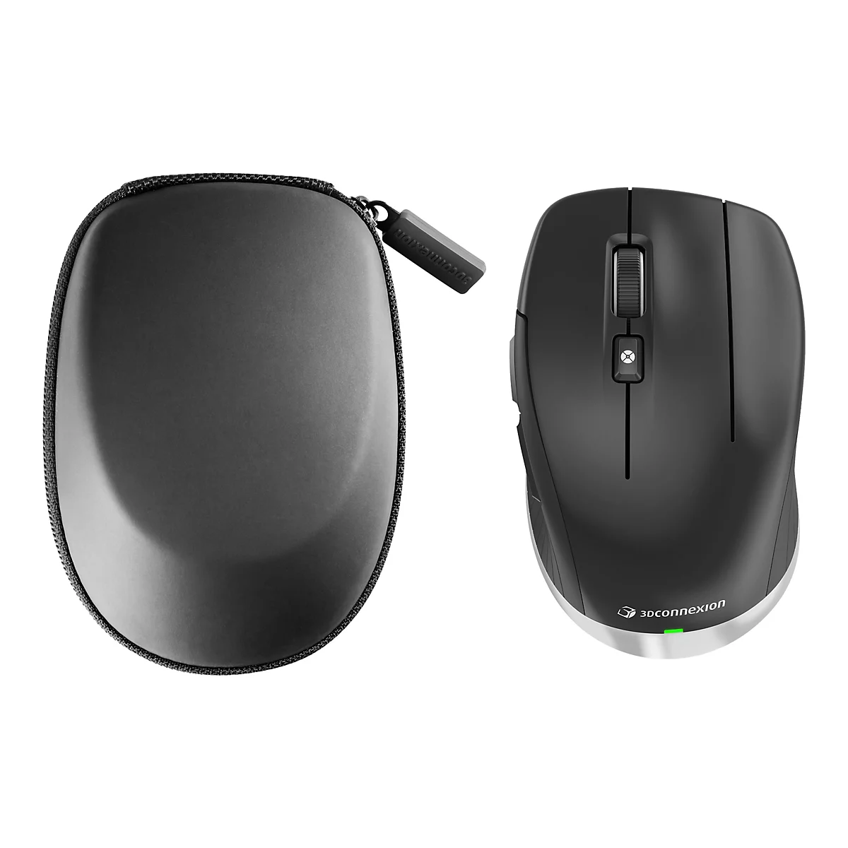 3Dconnexion CadMouse Compact Wireless - Maus - ergonomisch - optisch - 7 Tasten - kabellos, kabelgebunden