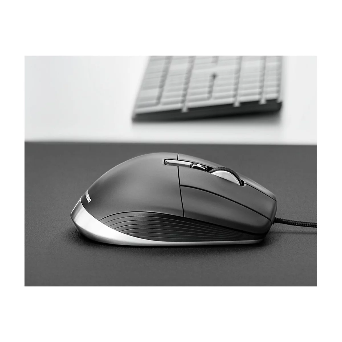 3Dconnexion CadMouse Pro - Maus - ergonomisch - optisch - 7 Tasten - kabelgebunden