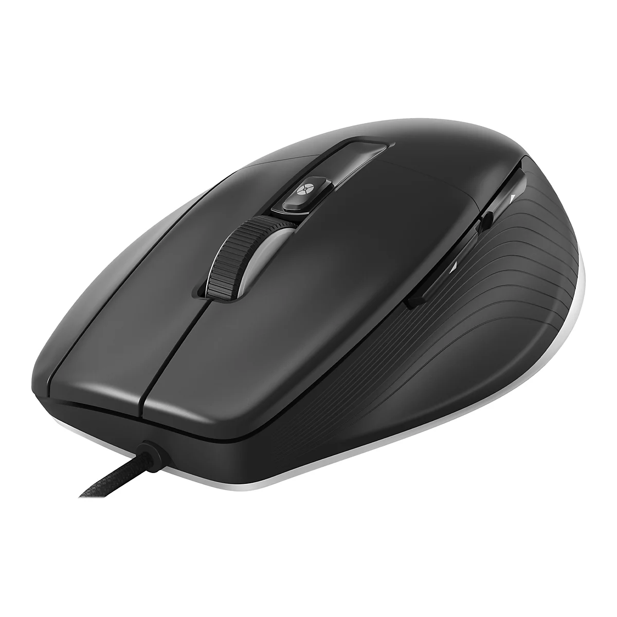 3Dconnexion CadMouse Pro - Maus - ergonomisch - optisch - 7 Tasten - kabelgebunden