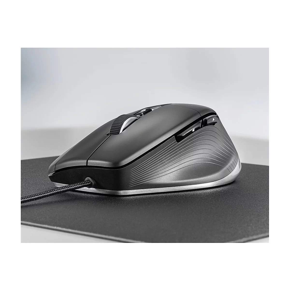3Dconnexion CadMouse Pro - Maus - ergonomisch - optisch - 7 Tasten - kabelgebunden