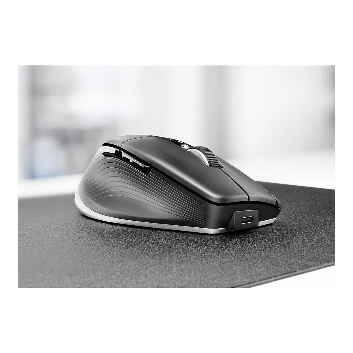 3Dconnexion CadMouse Pro Wireless Left - Maus - ergonomisch - Für Linkshänder - 7 Tasten - kabellos