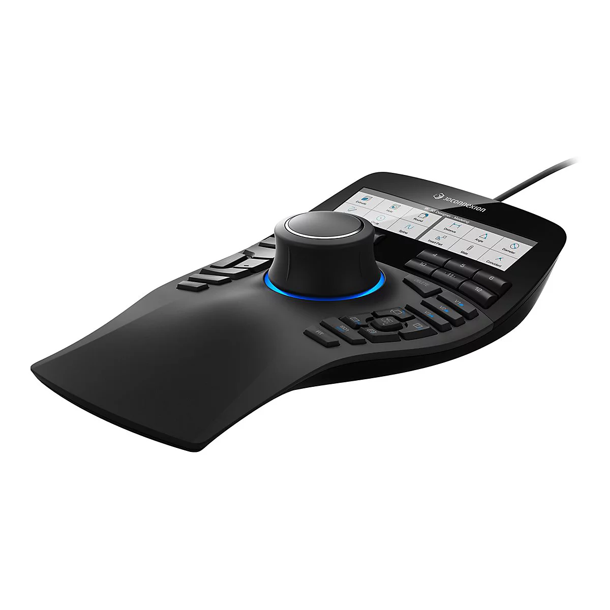 3Dconnexion SpaceMouse Enterprise - 3D-Maus - 31 Tasten - kabelgebunden - USB