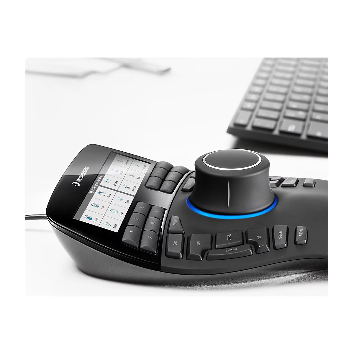 3Dconnexion SpaceMouse Enterprise - 3D-Maus - 31 Tasten - kabelgebunden - USB
