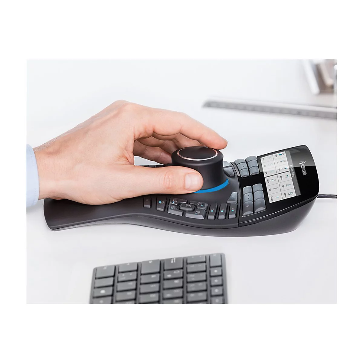 3Dconnexion SpaceMouse Enterprise - 3D-Maus - 31 Tasten - kabelgebunden - USB