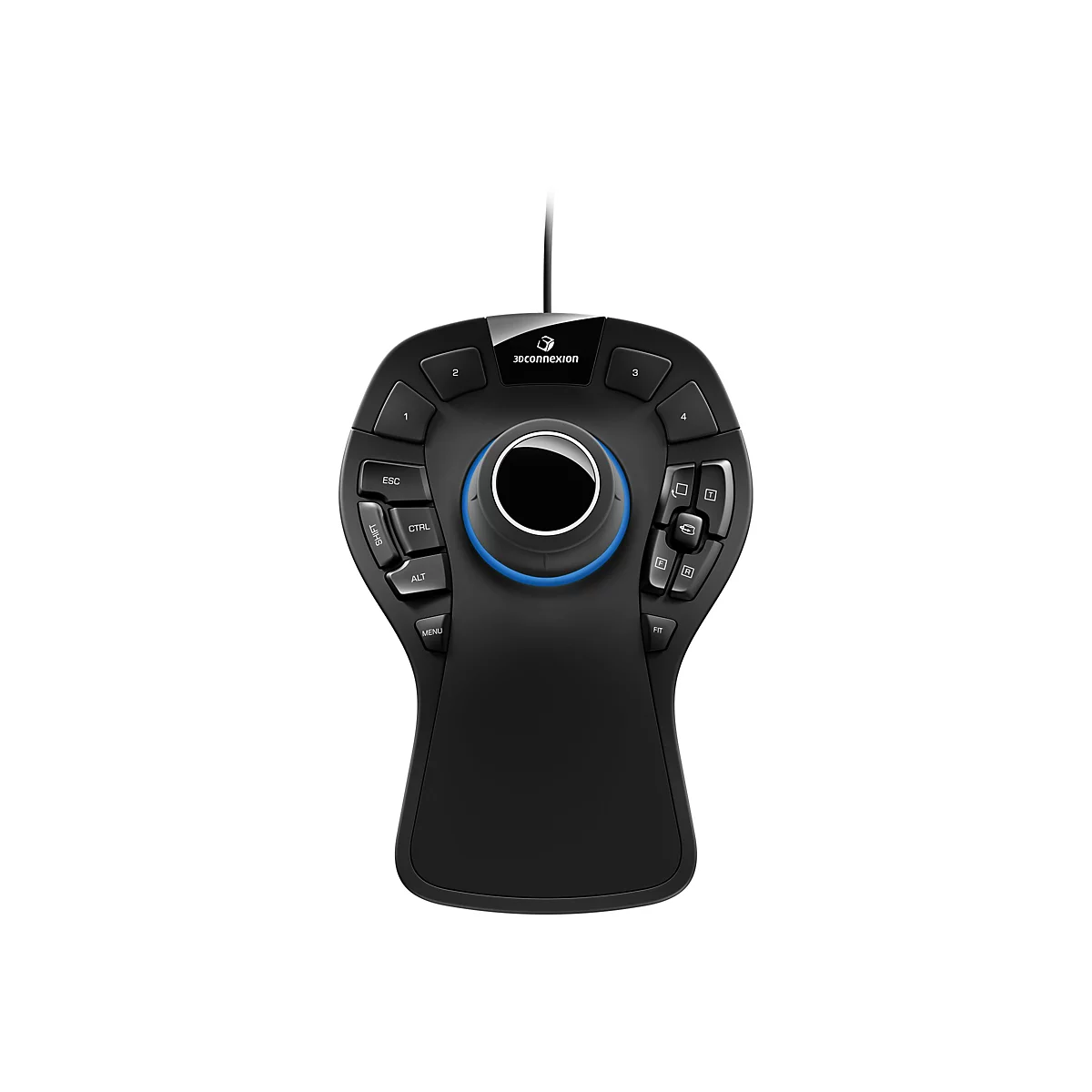 3Dconnexion SpaceMouse Pro - 3D-Maus - 15 Tasten - kabelgebunden