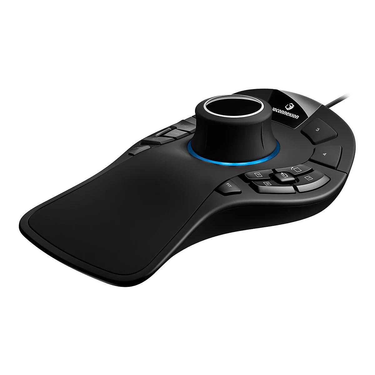 3Dconnexion SpaceMouse Pro - 3D-Maus - 15 Tasten - kabelgebunden
