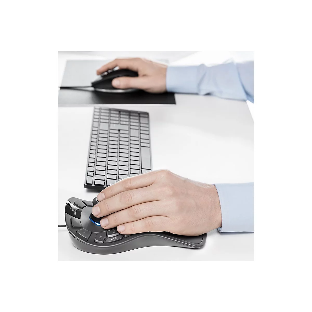 3Dconnexion SpaceMouse Pro - 3D-Maus - 15 Tasten - kabelgebunden