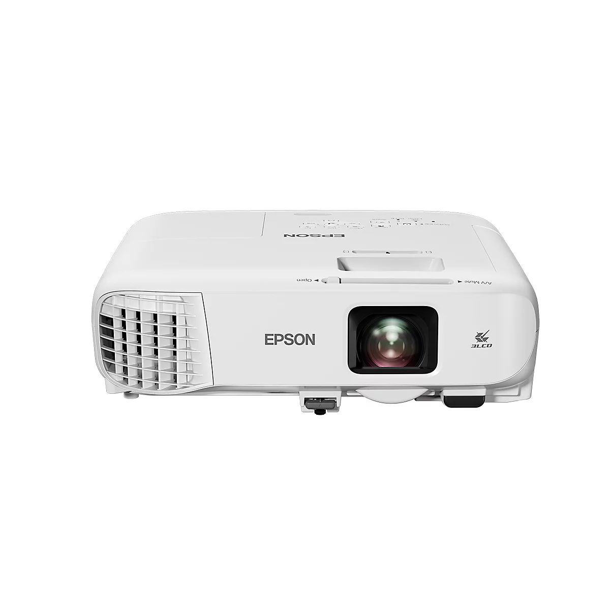 3LCD Beamer EPSON® EB-982W, HD Ready WXGA, 4200 ANSI Lumen, 16000:1 Kontrast, 2x HDMI, 2 x USB, WLAN