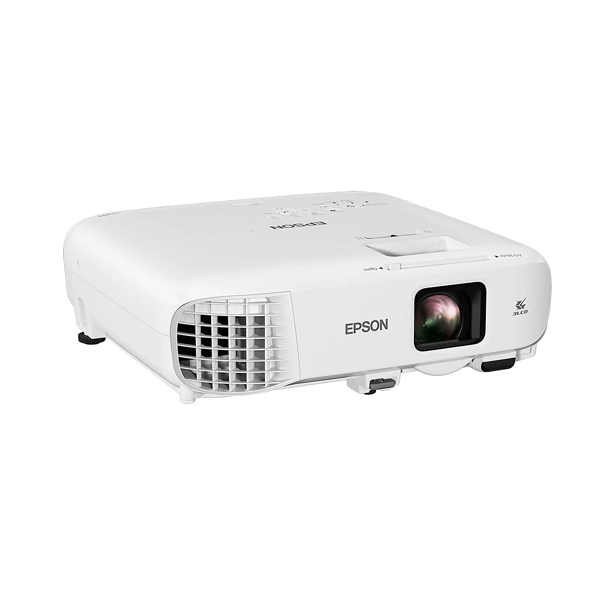 3LCD Beamer EPSON® EB-982W, HD Ready WXGA, 4200 ANSI Lumen, 16000:1 Kontrast, 2x HDMI, 2 x USB, WLAN