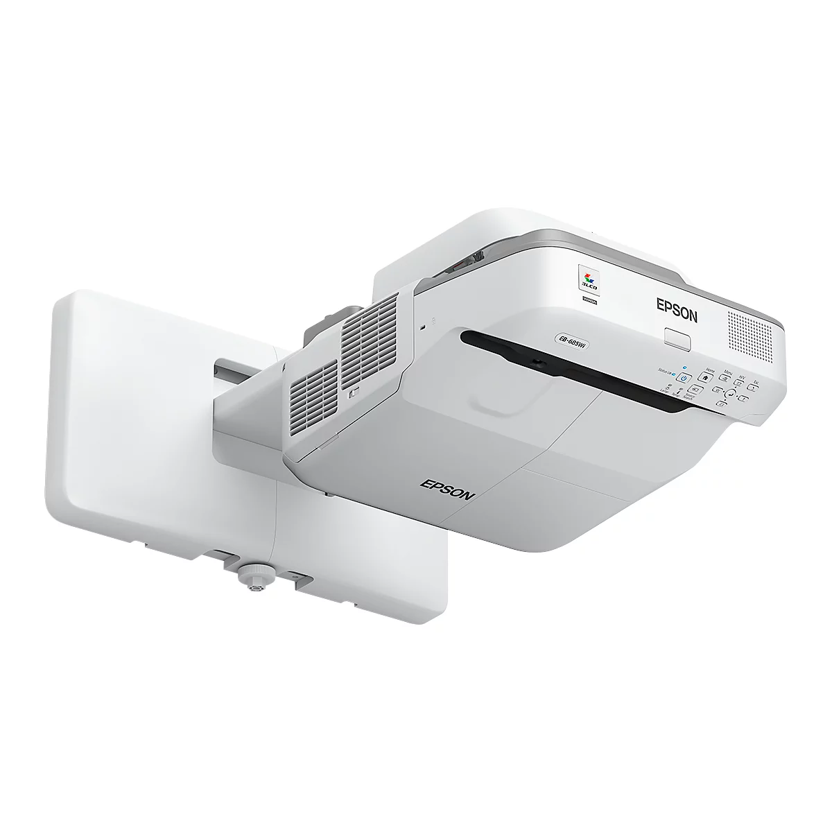 3LCD-projector EPSON® EB-685W, HD Ready WXGA, 3500 ANSI Lumen, 14000:1 contrast, 3x HDMI, 2 x USB, WLAN