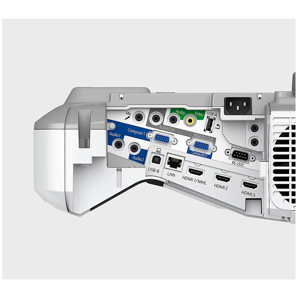 3LCD-projector EPSON® EB-685W, HD Ready WXGA, 3500 ANSI Lumen, 14000:1 contrast, 3x HDMI, 2 x USB, WLAN
