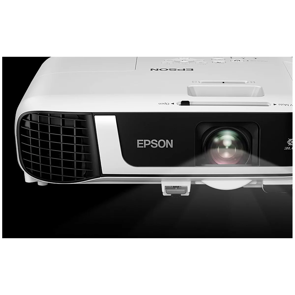 3LCD-projector EPSON® EB-FH52, Full HD 1080p, 4000 ANSI Lumen, 16000:1 contrast, 2x HDMI, 2x USB, WLAN