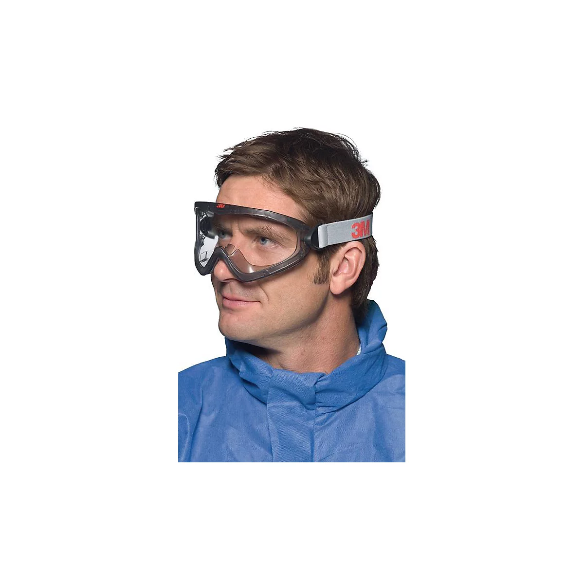 3M Full-vision veiligheidsbril 2890A, EN 166, EN 170, helder glas, indirecte ventilatie, acetaat, anticondens