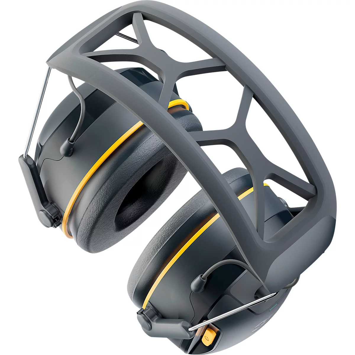 3M Kapselgehörschutz WorkTunes Connect, elektronisch, wasserbeständig, Bluetooth/USB-C, SNR 33 dB, bis 40 h, Lautstärkeregelung, Akkubetrieb